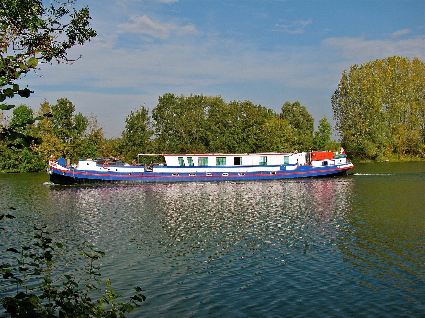 ...BOOTSFAHRT AUf DER SAÔNE !!!...