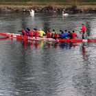 Bootsfahrt auf der Ulmer Donau entlang