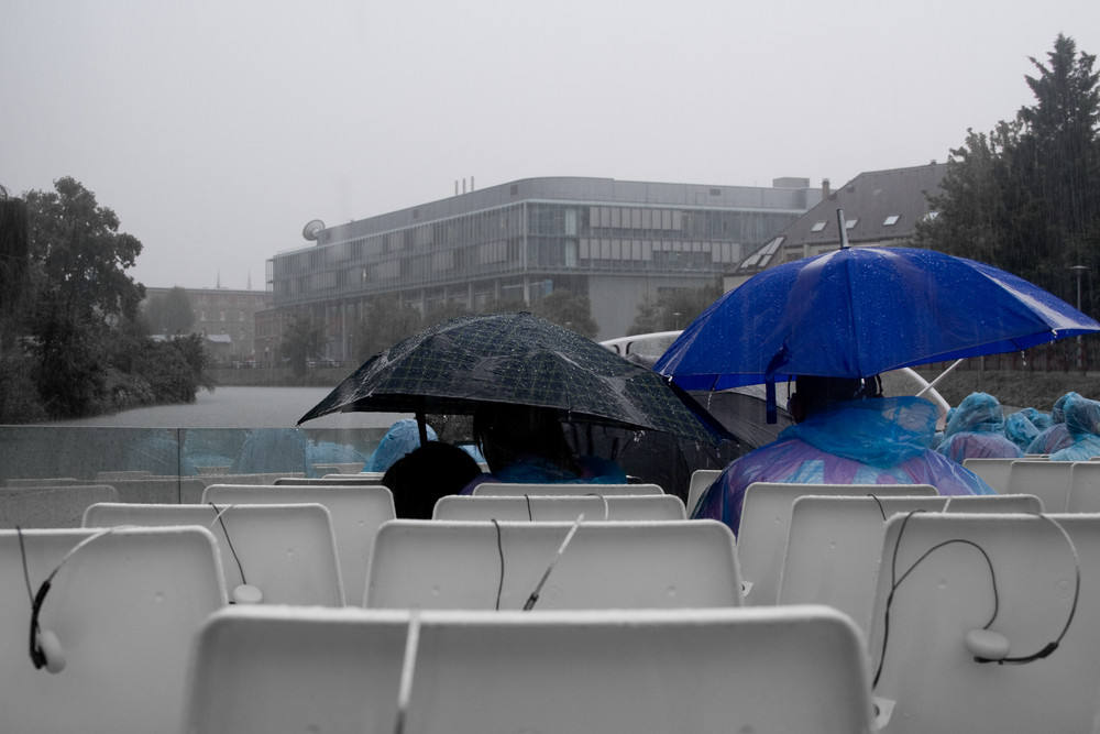 Bootsfahrt bei Traumwetter