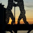 Bootsfahrt - Berlin  - 2019 - Molecule Man - Bei Sonnenuntergang