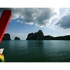 Bootsfahrt durch die Phang-Nga-Bucht