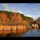 Bootsfahrt im Herbst