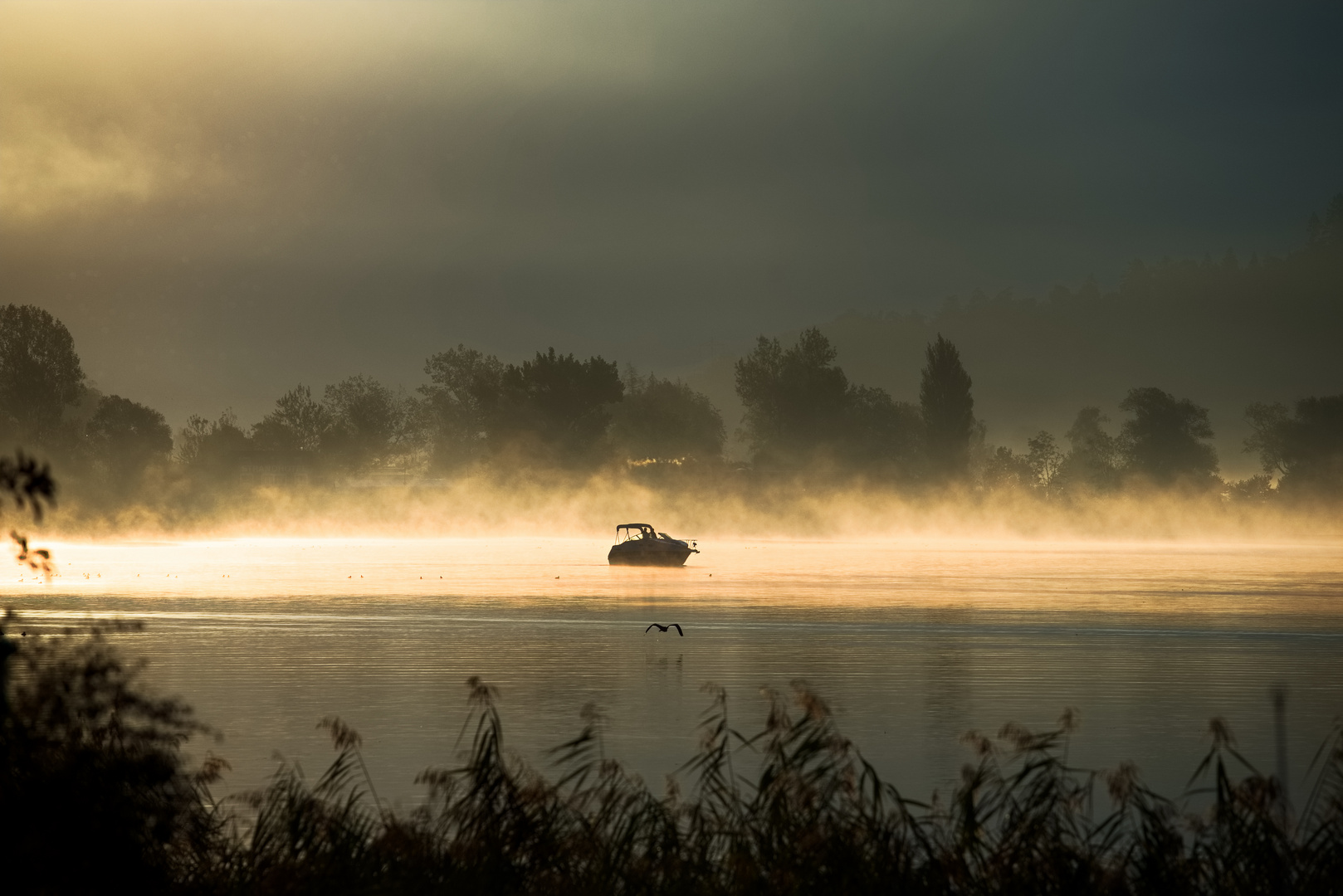  Bootsfahrt im Licht der aufgehenden Sonne