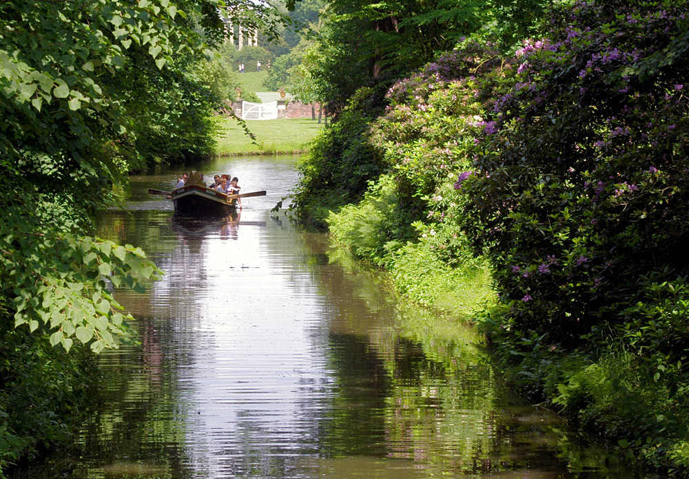 Bootsfahrt im Wörlitzer Park