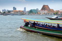 Bootsfahrt in Bangkok 