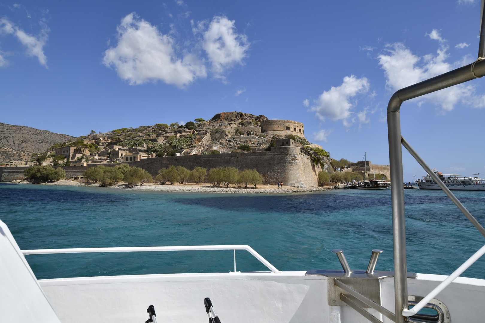 Bootsfahrt nach Spinalonga