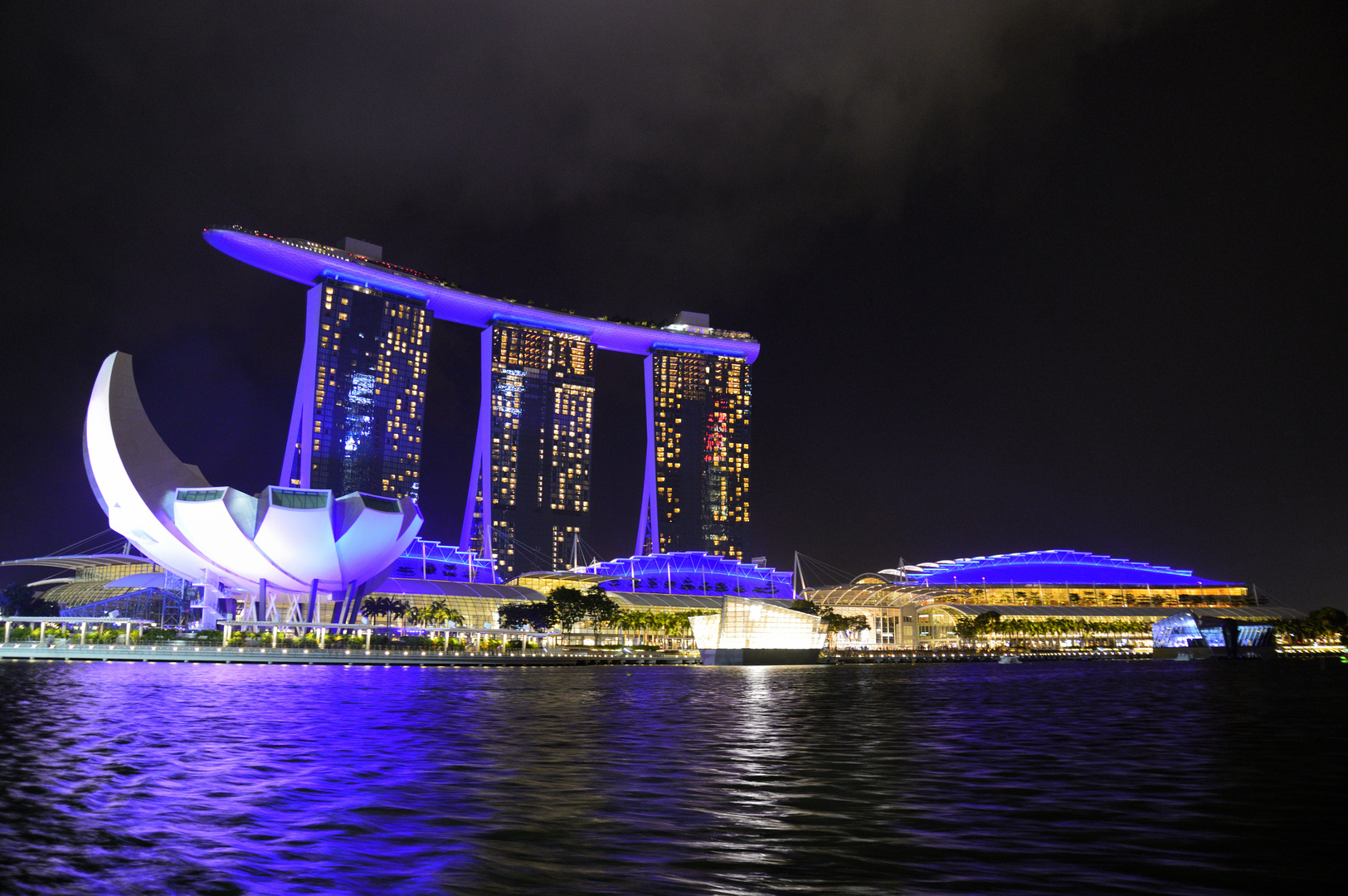 Bootsfahrt Singapore mit Marina Bay Sands