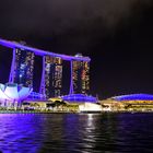 Bootsfahrt Singapore mit Marina Bay Sands