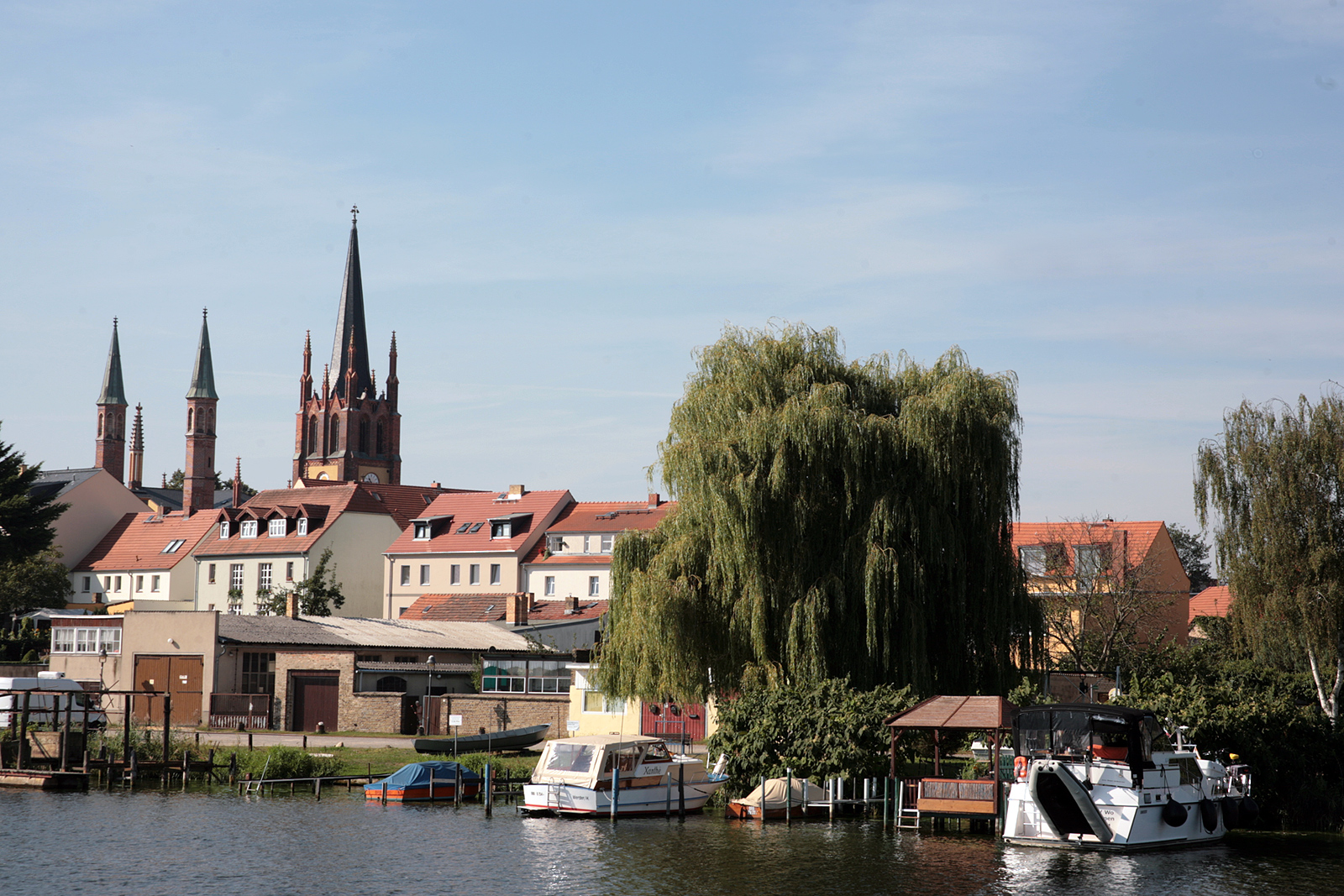 bootsfahrt von Ketzin zur Pfaueninsel - Werder