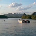 Bootsfahrt vor Krabi Town