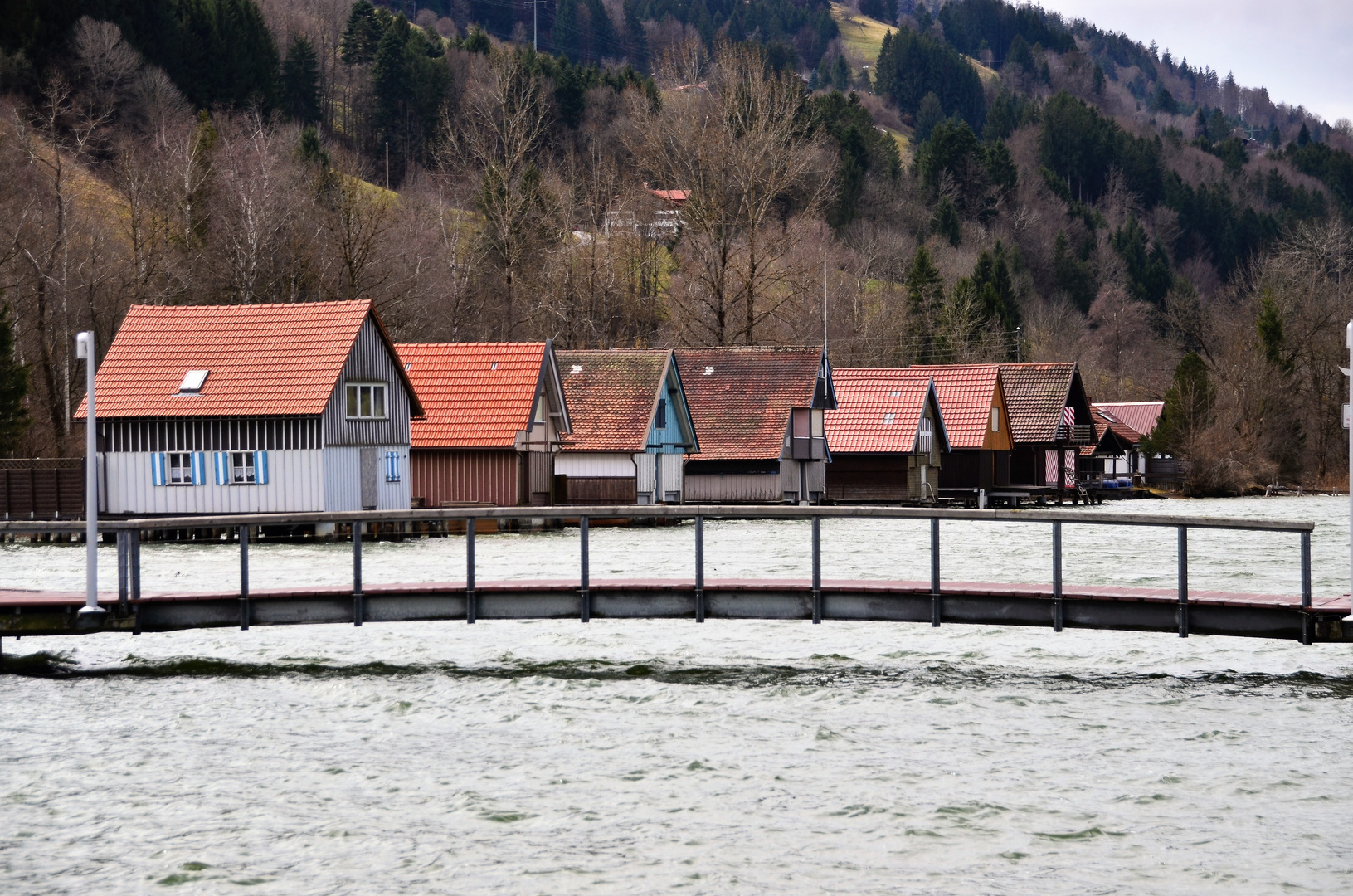 Bootshäuser am Alpsee