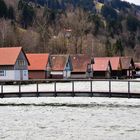 Bootshäuser am Alpsee