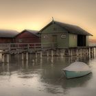 Bootshäuser am Ammersee