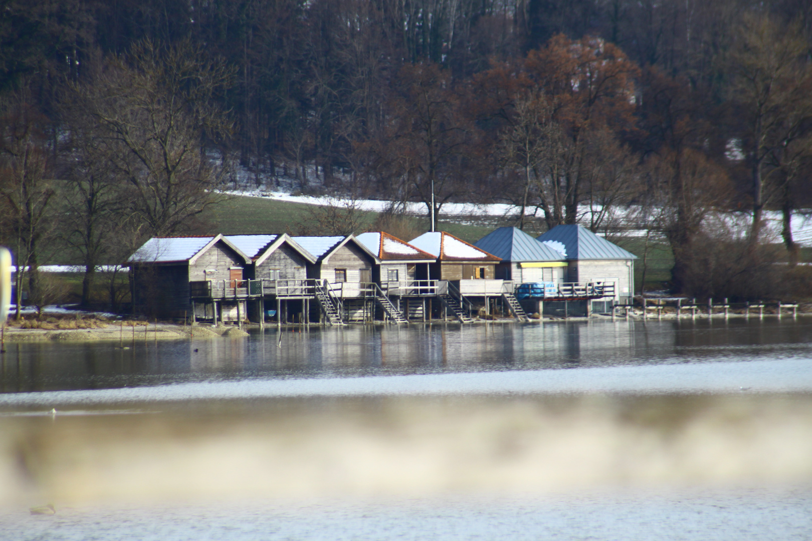 Bootshäuser am Ammersee