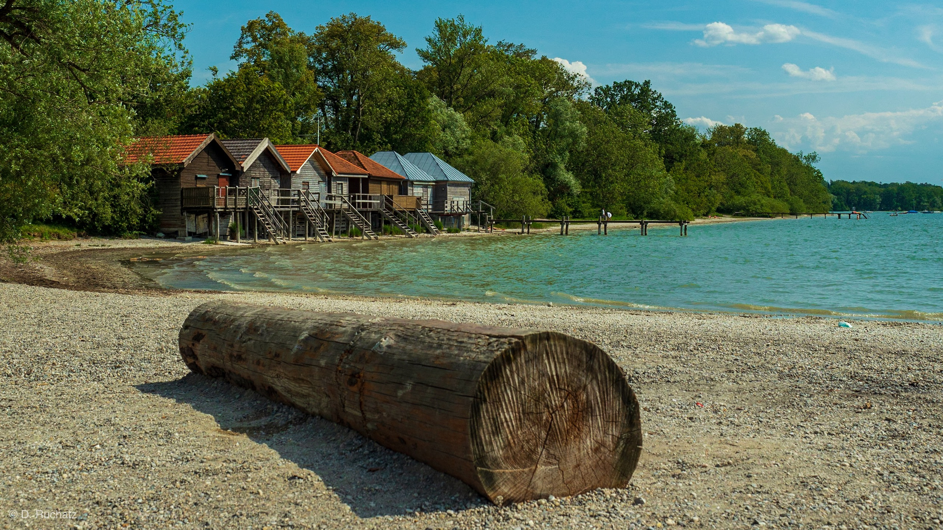 Bootshäuser am Ammersee 