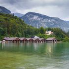 Bootshäuser am Königsee