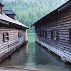 Bootshäuser am Königssee