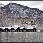 Bootshäuser am Königssee