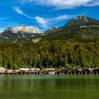 Bootshäuser am Königssee