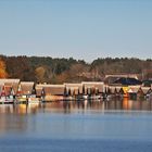 Bootshäuser am Mirower See...