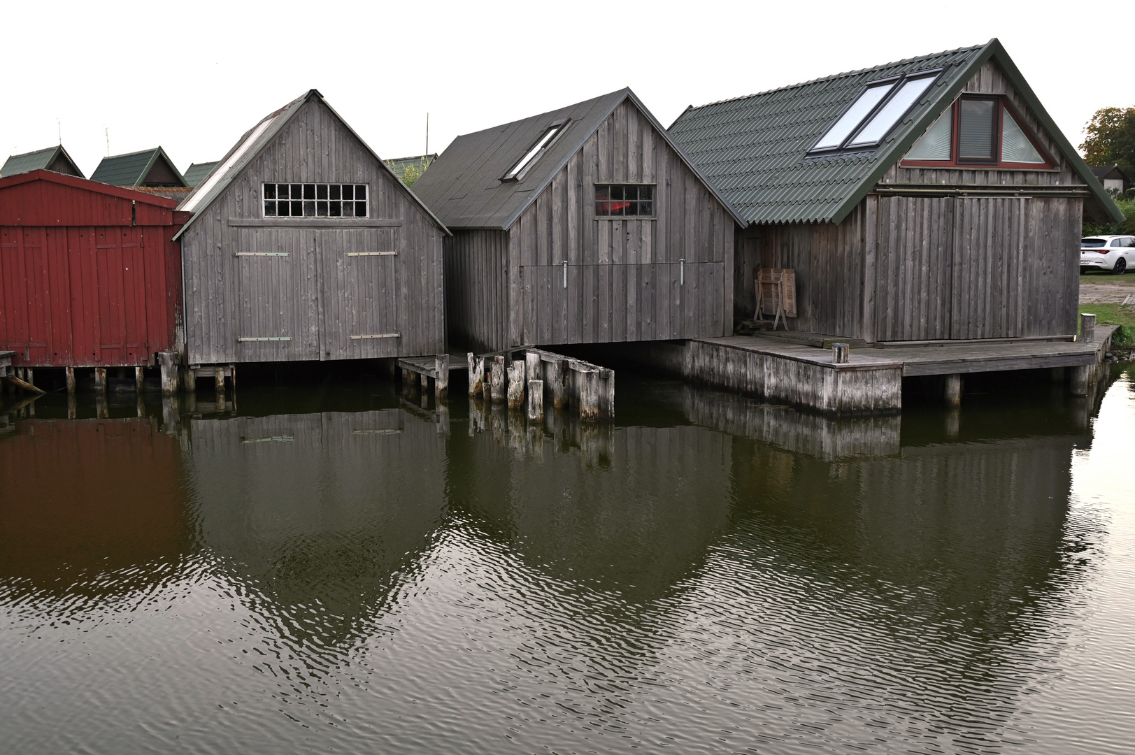 Bootshäuser in Althagen 