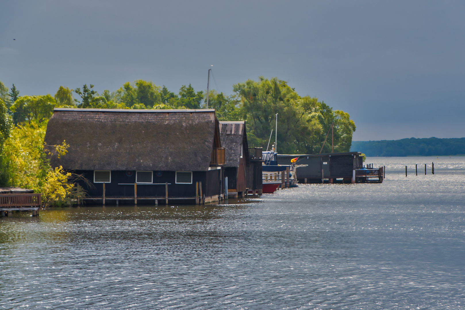 Bootshäuser in Schwerin