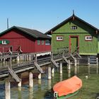 Bootshäuser, Schondorf am Ammersee, August 2012