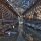 Bootshäuser vom Königssee