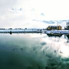 Bootshafen im Winter