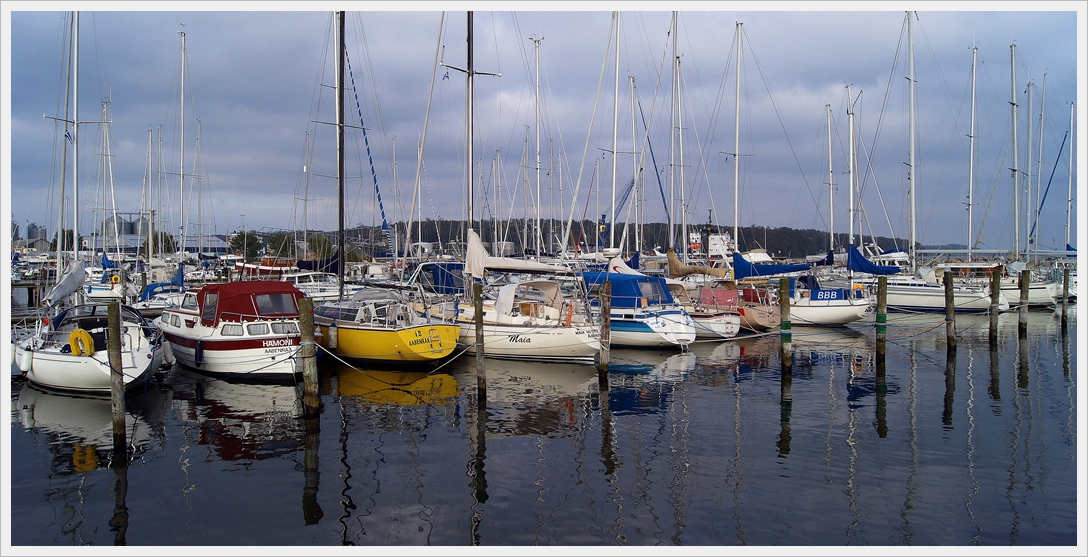 Bootshafen in Dänemark