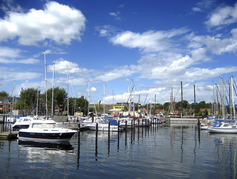 Bootshafen in Eckernförde