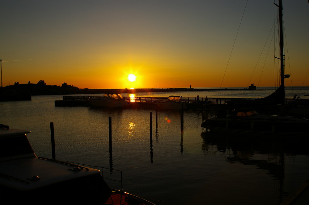 Bootshafen in Malmö (Schweden)