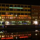 Bootshafen Kiel bei Nacht