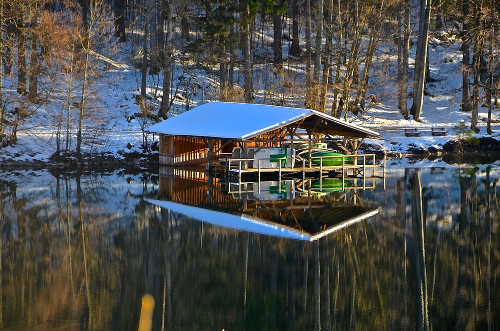 Bootshaus am Alpsee