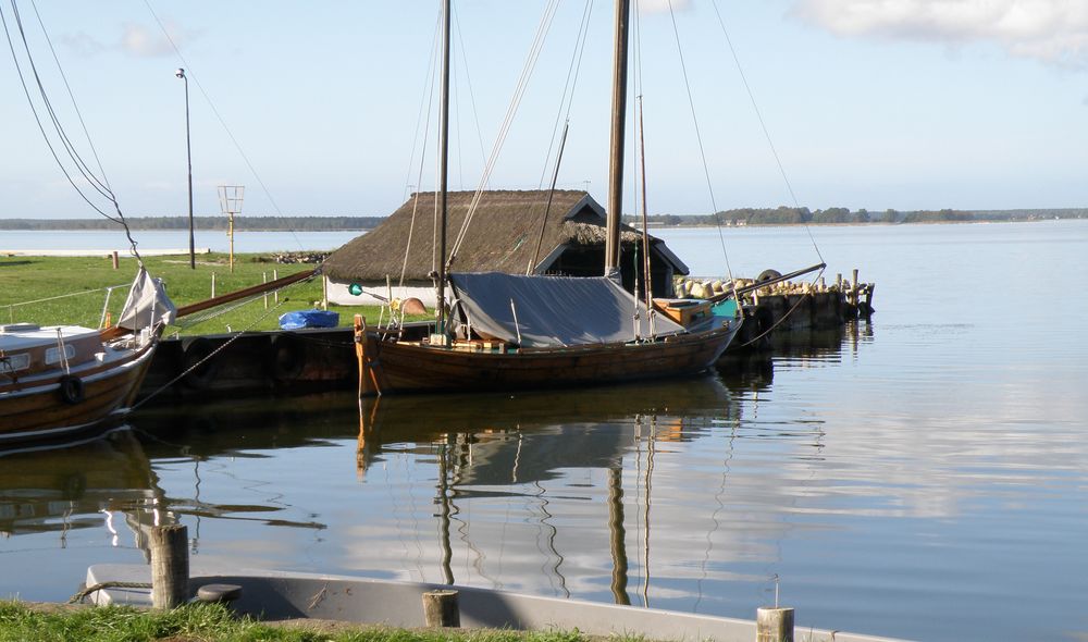 Bootshaus am Bodtstedter Bodden