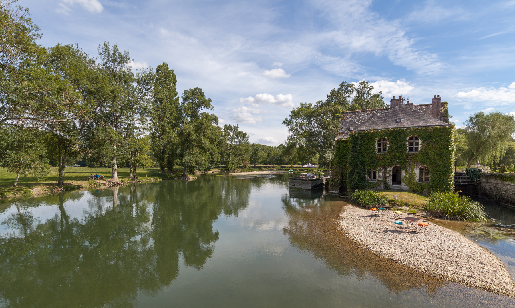 Bootshaus am Chateau de l'Islette