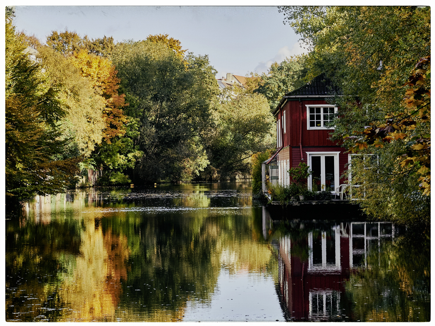 Bootshaus am Kanal