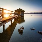 Bootshaus am Kochelsee