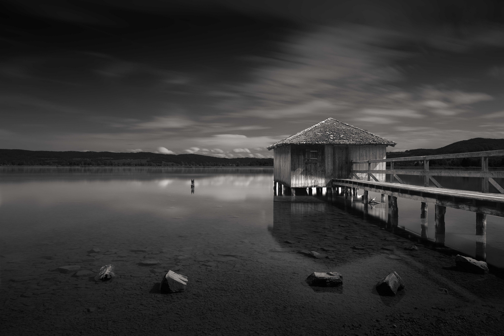 Bootshaus am Kochelsee