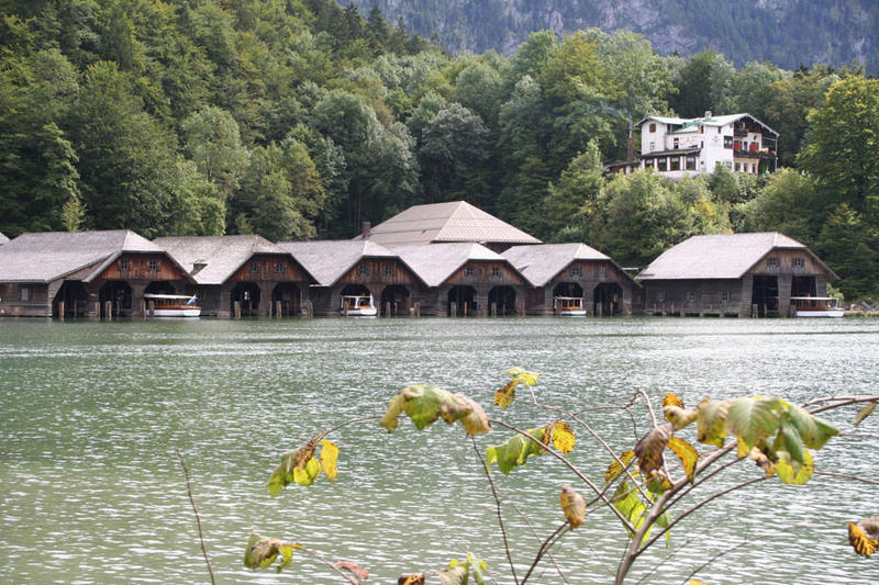 Bootshaus am Königsee