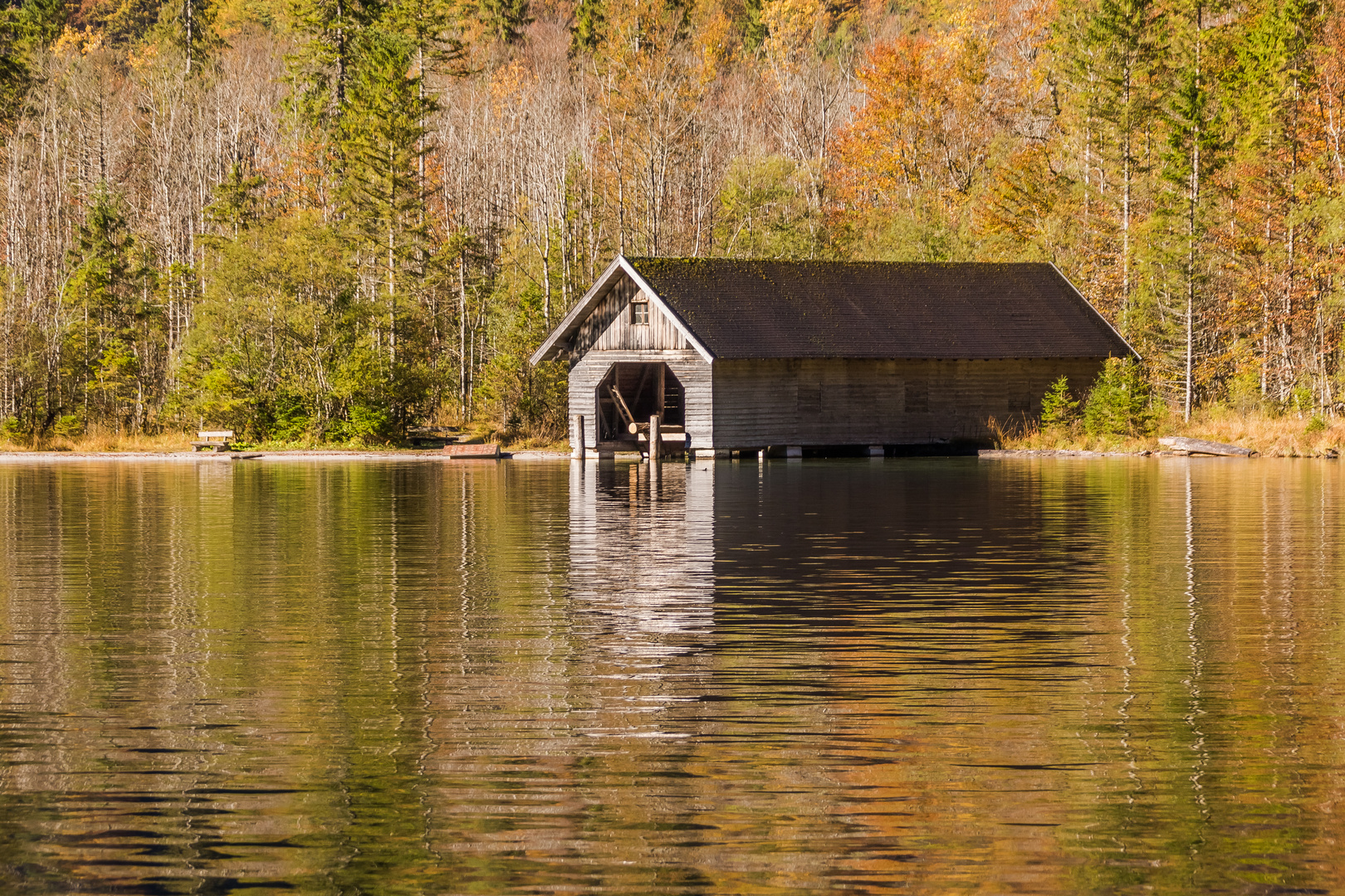 Bootshaus am Königssee