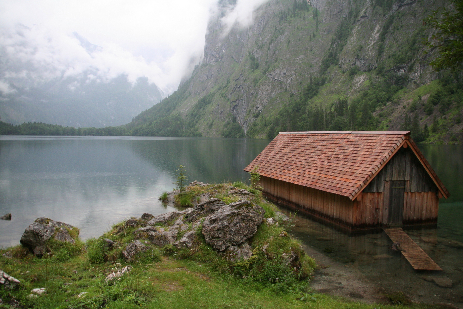 Bootshaus am Obersee