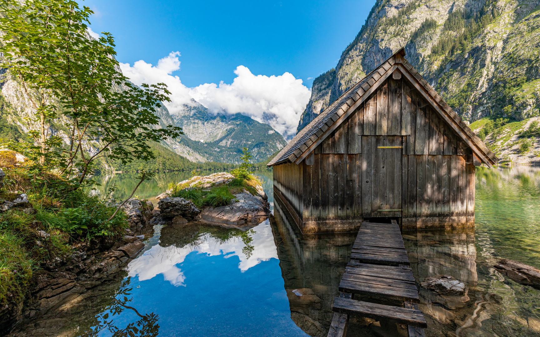 Bootshaus am Obersee