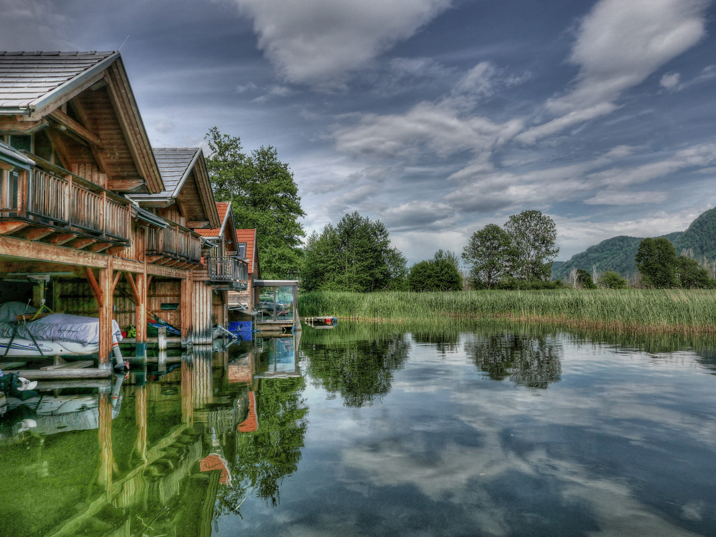 Bootshaus am Ossiachersee