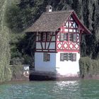 Bootshaus am Rhein