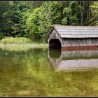 Bootshaus am Toplitzsee