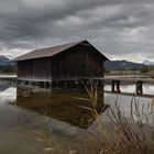 Bootshaus im Späten Herbst 2