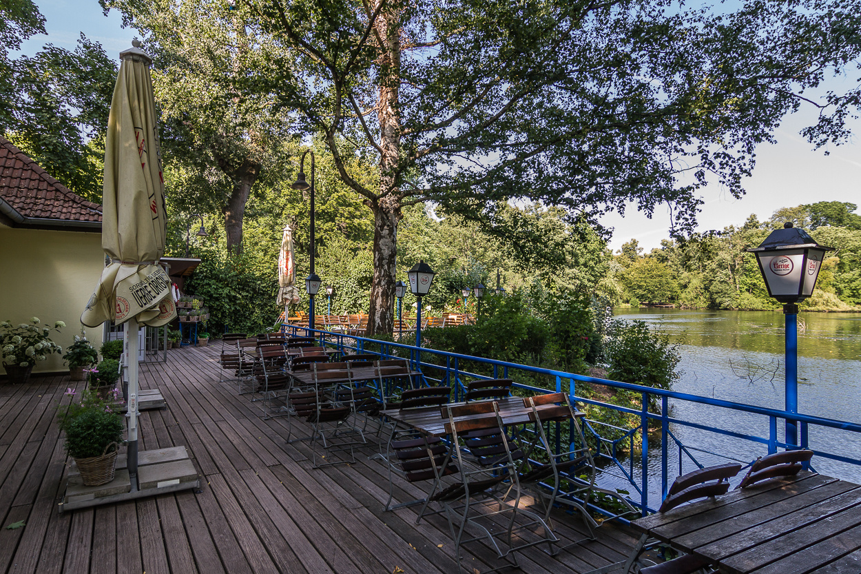 Bootshaus im Volksgarten