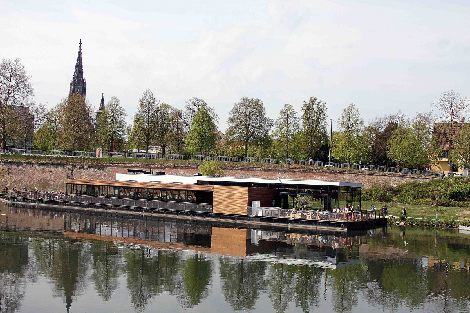 Bootshaus in Ulm an der Donau