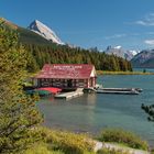 Bootshaus Maligne Lake